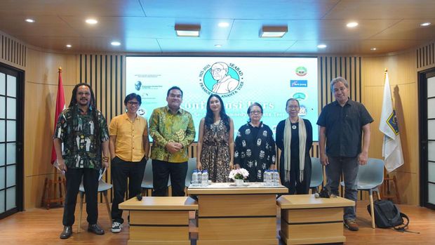 Jumpa pers Festival SeAbad Pram digelar di Aula PDS HB Jassin, TIM, Jakarta Pusat, hari ini.