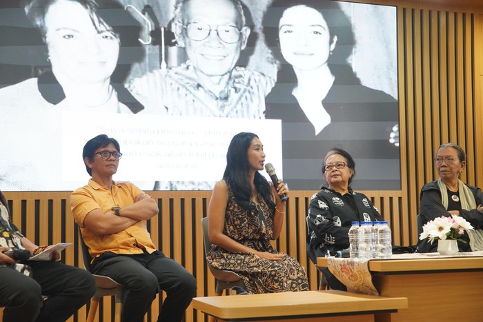Jumpa pers Festival SeAbad Pram digelar di Aula PDS HB Jassin, TIM, Jakarta Pusat, hari ini.