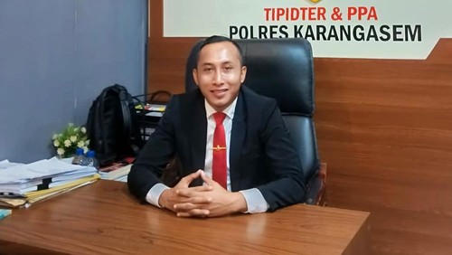 Kanit IV Perlindungan Perempuan dan Anak (PPA) Satreskrim Polres Karangasem Iptu I Gede Alit. (Selamat Juniasa/detikBali)
