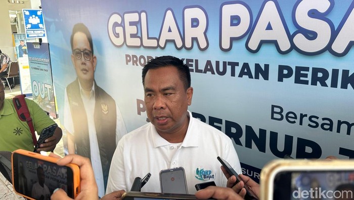 Kepala Dinas Kelautan dan Perikanan Muhammad Isa Anshori ditemui di Surabaya.