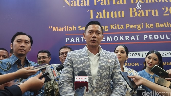 Ketum Partai Demokrat AHY (Maulana Ilhami Fawdi/detikcom)