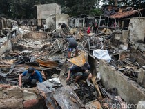 Kondisi Terkini di Lokasi Kebakaran Kemayoran