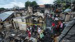 Kondisi Terkini di Lokasi Kebakaran Kemayoran