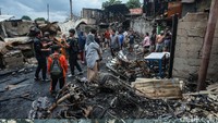 Peristiwa itu berdampak pada 543 rumah dengan taksiran kerugian Rp 6.327.000.000.