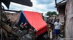 Kondisi Terkini di Lokasi Kebakaran Kemayoran