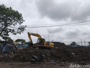 Pasar Caringin Bandung yang Mulai Bersih dari Tumpukan Sampah