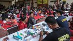 Korban Kebakaran Kemayoran Gempol Diungsikan ke Posko Polres Jakpus
