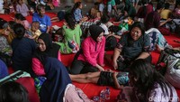 Korban kebakaran membutuhkan bantuan makan hingga pakaian.  