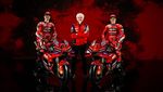 Merah Merona! Tampilan Perdana Marquez Jadi Rekan Bagnaia di Ducati
