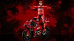 Merah Merona! Tampilan Perdana Marquez Jadi Rekan Bagnaia di Ducati