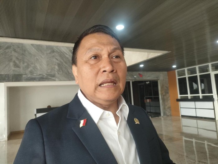 Mardani Ali Sera di kompleks parlemen, Senayan, Jakarta Pusat, Selasa (21/1/2025).