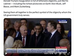 Orang Terkaya Ramaikan Pelantikan Trump, Netizen Ledek Oligarki