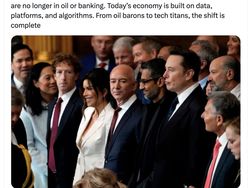 Orang Terkaya Ramaikan Pelantikan Trump, Netizen Ledek Oligarki