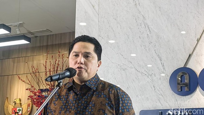 Menteri BUMN Erick Thohir