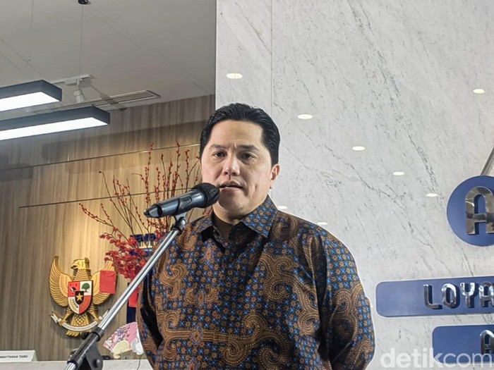 Menteri BUMN Erick Thohir