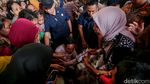 Momen Gibran Tinjau Kebakaran di Kemayoran