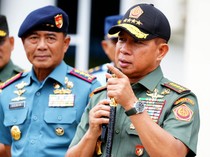 Momen Panglima TNI Resmikan Gedung Trisula Denjaka