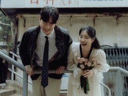 7 Foto Prewedding Aesthetic Noeul Rainbow di Hong Kong, Bisa Jadi Inspirasi