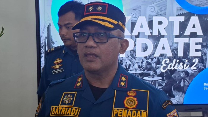 Pelaksana Tugas (Plt) Kepala Dinas Penanggulangan Kebakaran dan Penyelamatan (Gulkarmat) DKI Jakarta Satriadi Gunawan