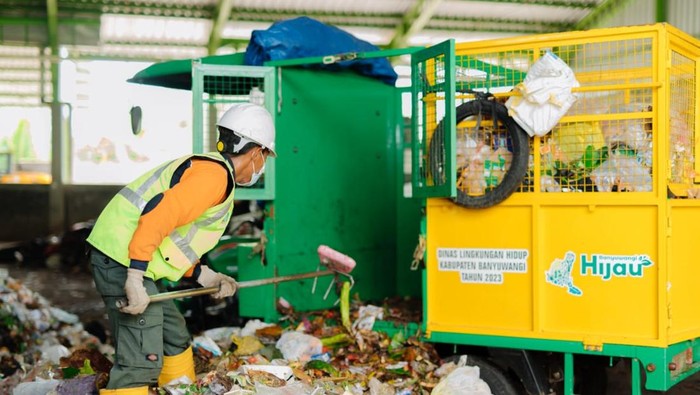Pengolahan sampah di Banywuangi