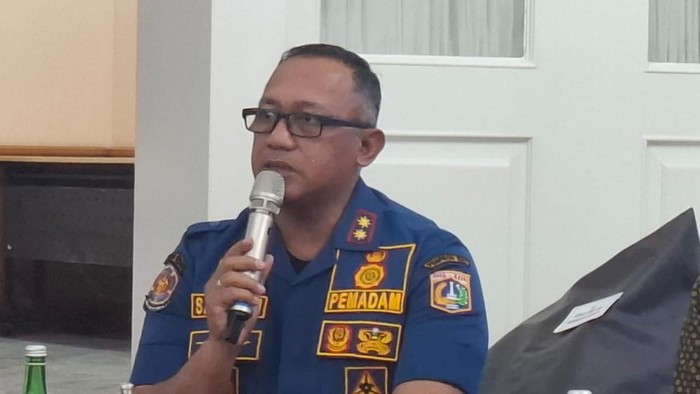 Plt Kepala Dinas Gulkarmat Jakarta Satriadi (Belia/detikcom)