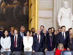 Potret Deretan Orang Terkaya Dunia Kumpul di Pelantikan Trump