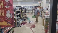 Gempa bumi berkekuatan magnitudo (M) 6 terjadi di Taiwan.   