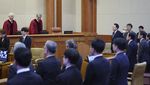 Presiden Korsel Yoon Suk Yeol Hadiri Sidang Pemakzulan Perdananya