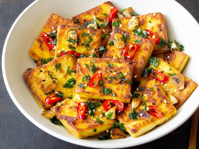 Resep Tahu Goreng Bumbu Bawang Putih dan Cabe