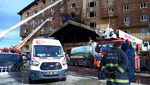 Sisa-sisa Kebakaran di Hotel Resor Ski Turki, 10 Orang Tewas