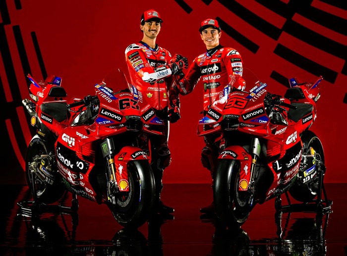 Tim Ducati Lenovo untuk MotoGP 2025