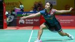 Aksi Gregoria Bungkam Wakil India di Indonesia Masters 2025