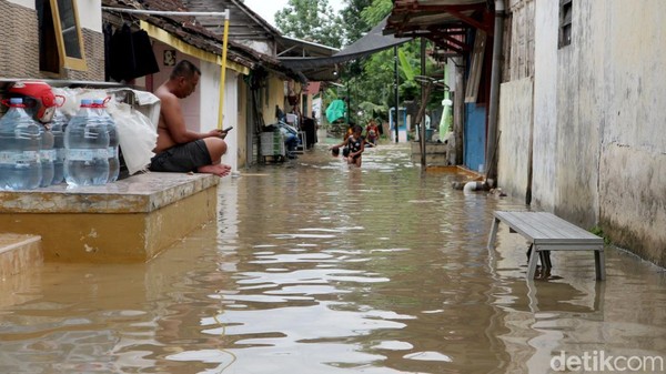 Pemukiman di Bojonegoro Terendam, Imbas Bengawan Solo Meluap