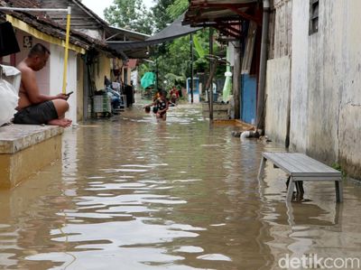 Pemukiman di Bojonegoro Terendam, Imbas Bengawan Solo Meluap