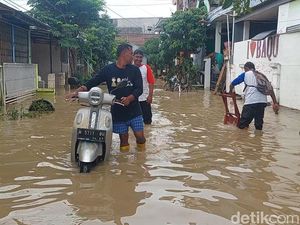 Update Banjir di Patebon Kendal, Air Masih Rendam Permukiman