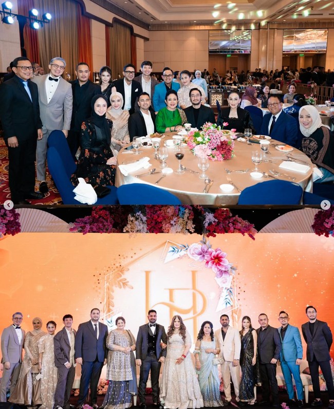 Tak heran jika gaya rambut baru Irwansyah itu berhasil bikin salfok. Pasalnya warna rambutnya terlihat paling beda dibandingkan dengan para tamu undangan lain yang hadir. Foto: Instagram/@irwansyah_15