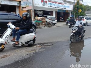 Viral Lubang Jalan Godean Makan Korban, 5 Pengendara Jatuh dalam Sehari