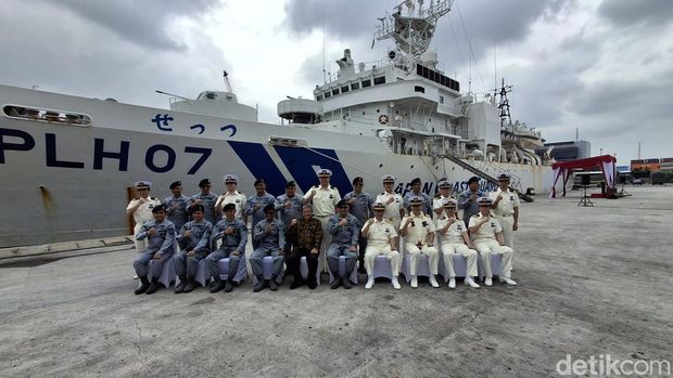 Kapal penjaga pantai Jepang kunjungi Indonesia