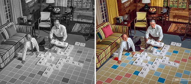 ketika Foto Vintage Bersejarah Diberi Warna