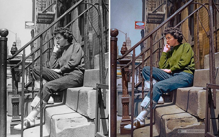 ketika Foto Vintage Bersejarah Diberi Warna ketika Foto Vintage Bersejarah Diberi Warna