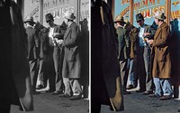 ketika Foto Vintage Bersejarah Diberi Warna