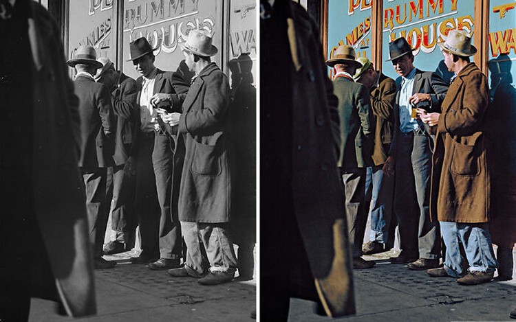 ketika Foto Vintage Bersejarah Diberi Warna ketika Foto Vintage Bersejarah Diberi Warna