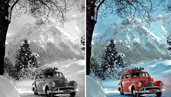 Opel Kapitan, 1951. Foto: Boredpanda/Sebastien De Oliveira