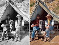 ketika Foto Vintage Bersejarah Diberi Warna