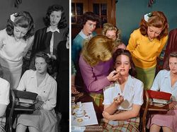 Ketika Foto Vintage Bersejarah Jadi Berwarna