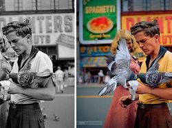 Ketika Foto Vintage Bersejarah Jadi Berwarna