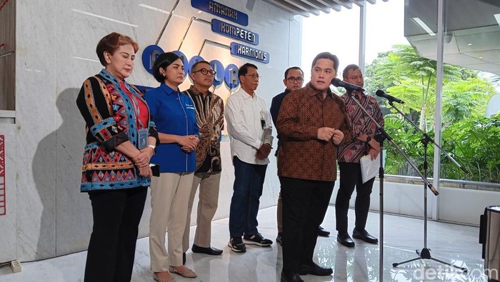 Menteri BUMN Erick Thohir