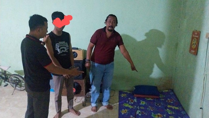 Pemuda di Lamongan penganiaya pacarnya saat ditangkap