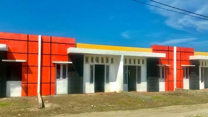 Penampakan rumah di Aman Bunga Wisata 2