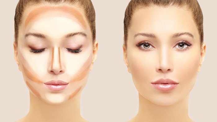 Perbedaan Contour vs Bronzer Makeup